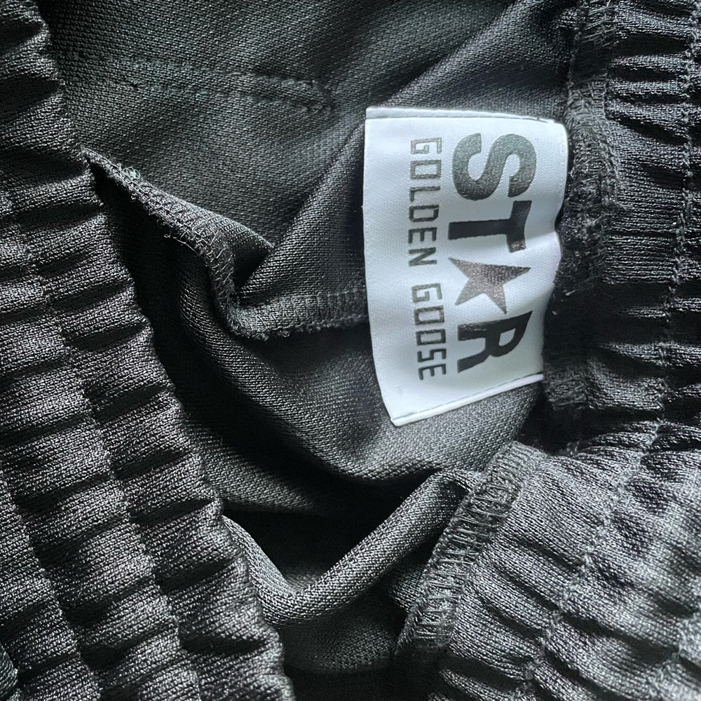 Golden Goose Charcoal Ribbed Garment